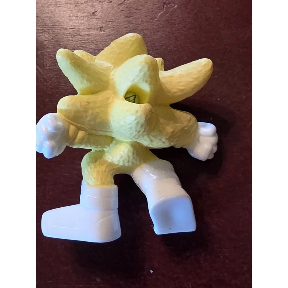 RARE McDonald's 2024 Happy Meal Super Shadow Sonic (Yellow, White Boots)